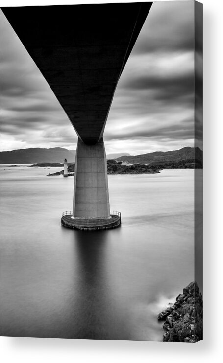Bridge Acrylic Print featuring the photograph Skye Bridge #1 by Grant Glendinning