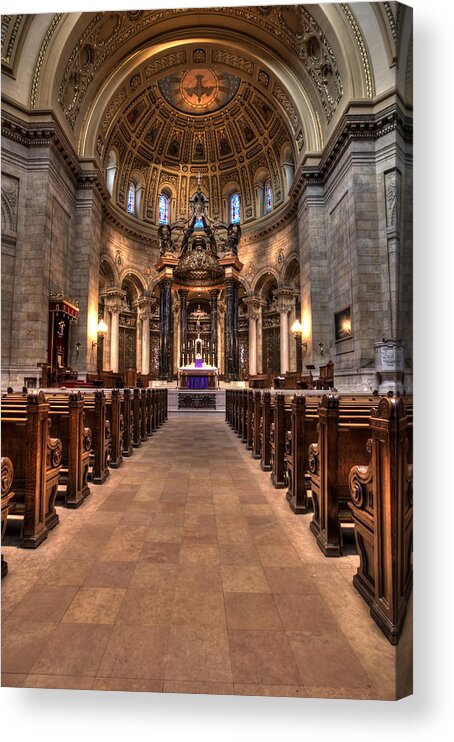 Mn Church Acrylic Print featuring the photograph Cathedral Of Saint Paul #17 by Amanda Stadther