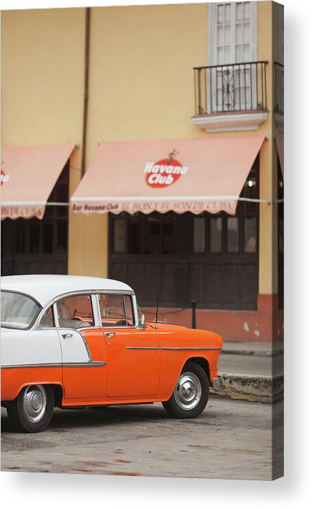 American Acrylic Print featuring the photograph Cuba, Havana, Havana Vieja, Morning #12 by Walter Bibikow
