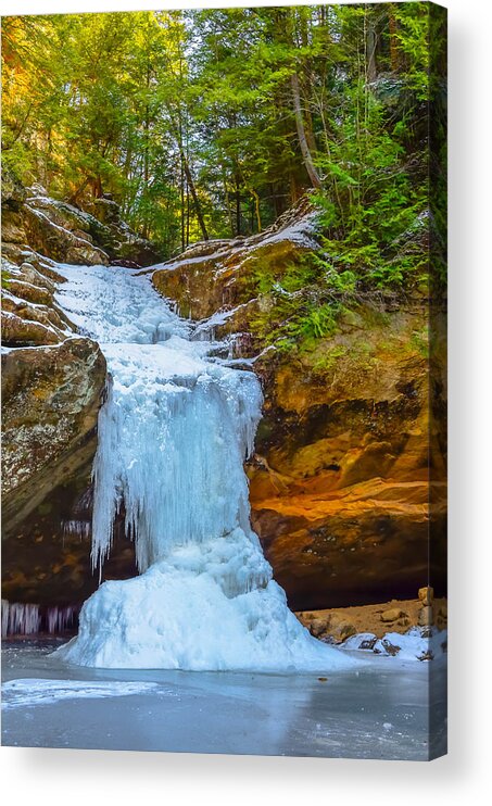  Acrylic Print featuring the photograph Old Man's Cave #143 by Brian Stevens