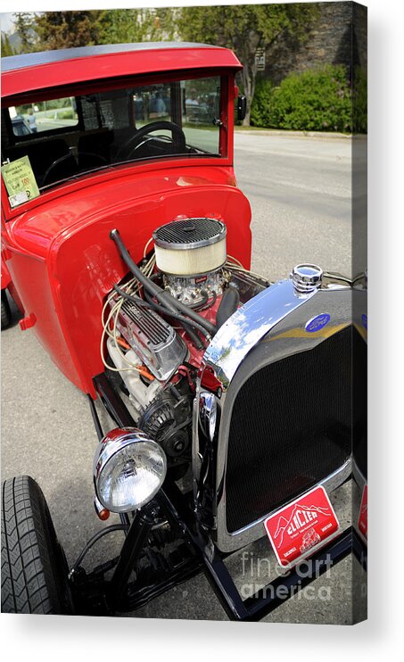 Vintage Acrylic Print featuring the photograph 1931 Ford Model A Classic by Brenda Kean