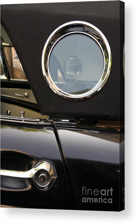 Transportation Acrylic Print featuring the photograph 1955 Ford Thunderbird DSC1359 by Wingsdomain Art and Photography
