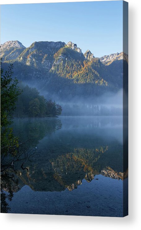 Tranquility Acrylic Print featuring the photograph Austria, Upper Austria, View Of #2 by Westend61
