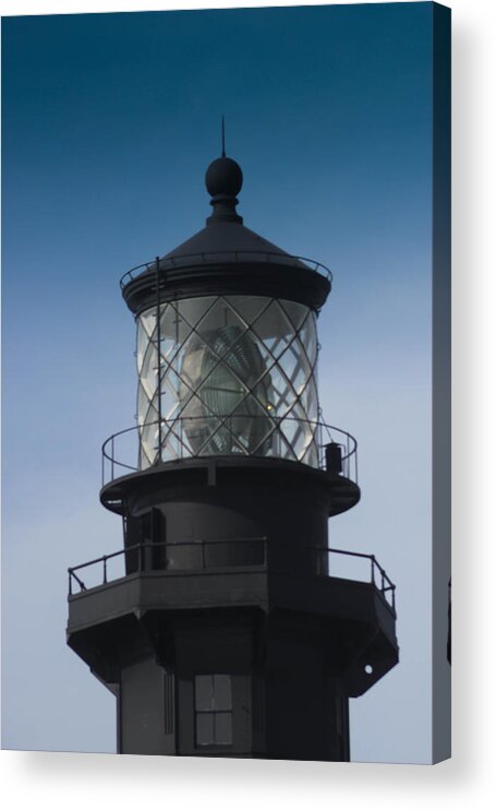 Hillsboro Lighthouse Acrylic Print featuring the photograph Hillsboro Lighthouse #1 by George Kenhan