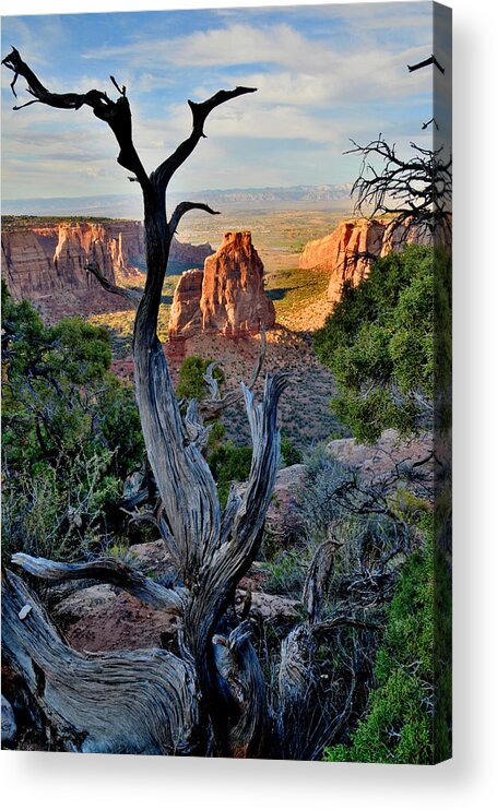 Colorado National Monument Acrylic Print featuring the photograph Independence Monument #2 by Ray Mathis
