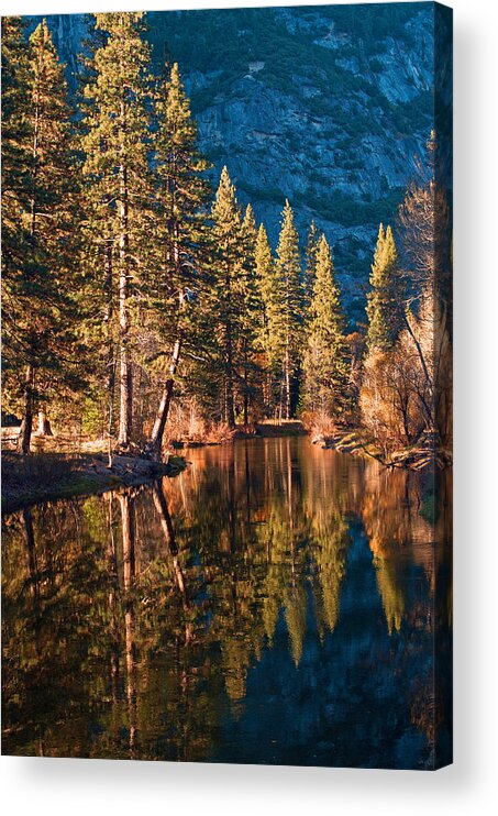  Acrylic Print featuring the photograph Merced River - Yosemite Valley #2 by Dana Sohr