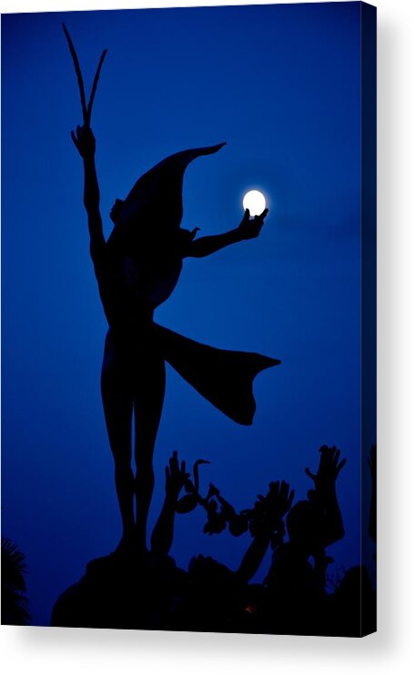 Puerto Rico Acrylic Print featuring the photograph Mooncatcher #2 by Ricardo J Ruiz de Porras