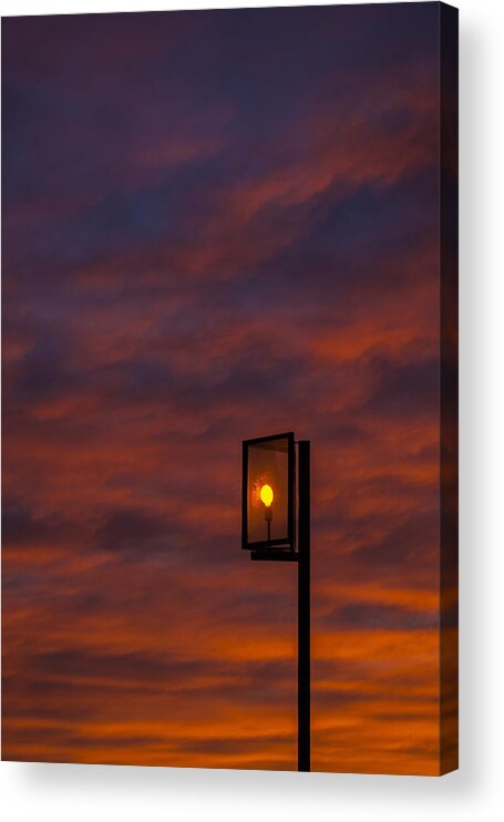 Sun Acrylic Print featuring the photograph Sunset #1 by Paulo Goncalves