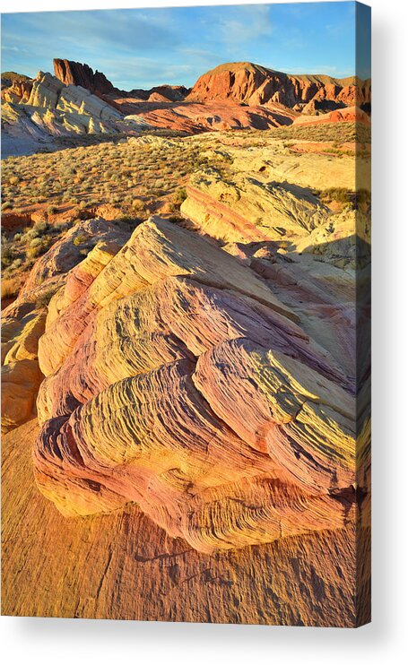 Valley Of Fire State Park Acrylic Print featuring the photograph Valley of Fire #547 by Ray Mathis