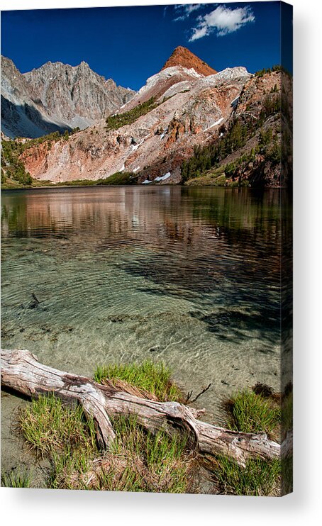 Scenic Acrylic Print featuring the photograph Bull Lake and Chocolate Peak #3 by Cat Connor