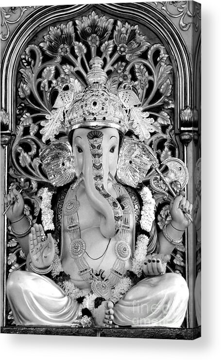  Acrylic Print featuring the photograph Lord Ganesha #2 by Kiran Joshi