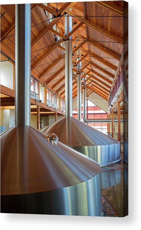 Vat Acrylic Print featuring the photograph New Belgium Brewery #3 by Jim West
