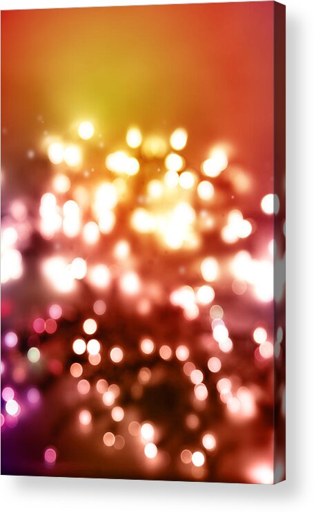 Abstract Acrylic Print featuring the photograph Abstract background #312 by Les Cunliffe