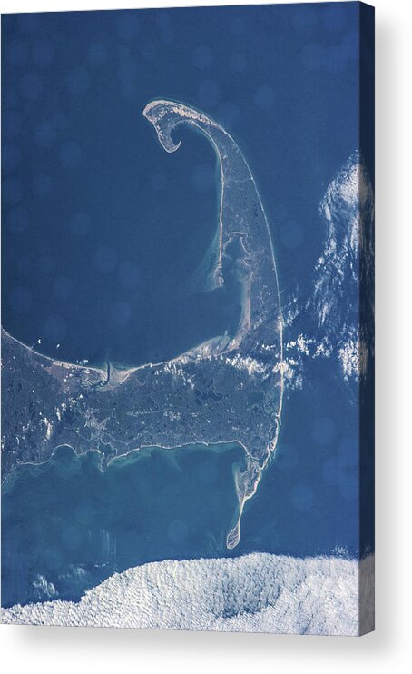Photography Acrylic Print featuring the photograph Satellite View Of Cape Cod National by Panoramic Images