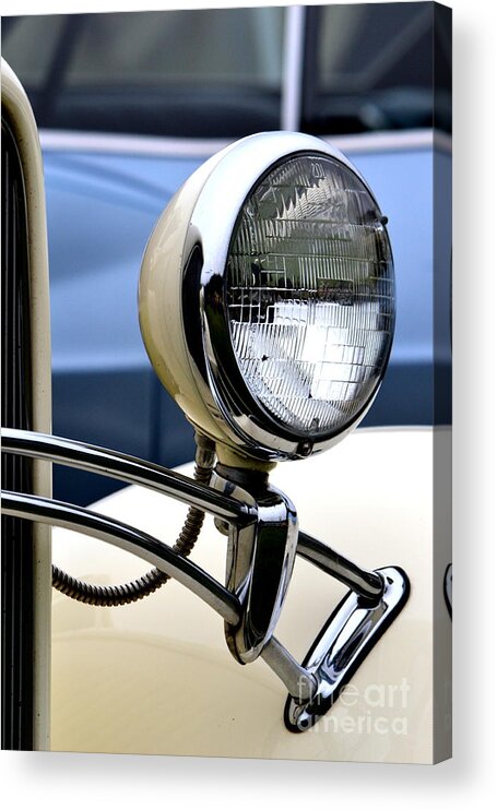 Ford Acrylic Print featuring the photograph Classic Ford Detail by Dean Ferreira