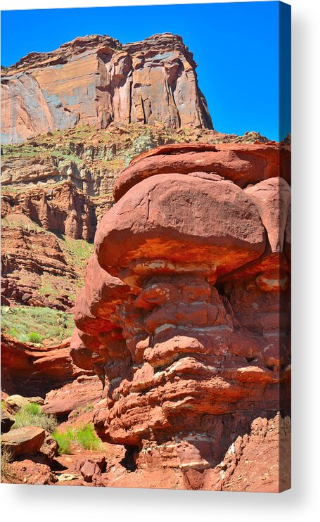 Canyonlands National Park Acrylic Print featuring the photograph Hurrah Pass #9 by Ray Mathis