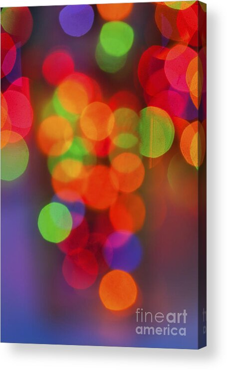 Bunch Acrylic Print featuring the photograph A Bunch Of Lights by Diane Macdonald