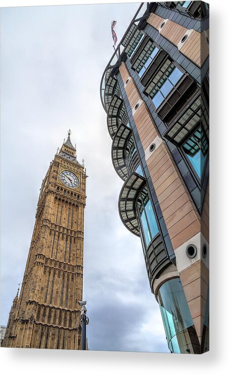 Europe Acrylic Print featuring the photograph A Corner in London by Tim Stanley