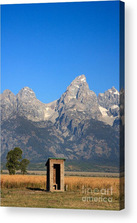 A Little Privacy Please Acrylic Print featuring the photograph A Little Privacy Please by Karen Lee Ensley