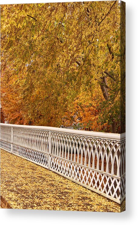 Chattanooga Acrylic Print featuring the photograph A Quiet Day on the Riverwalk by Tom and Pat Cory