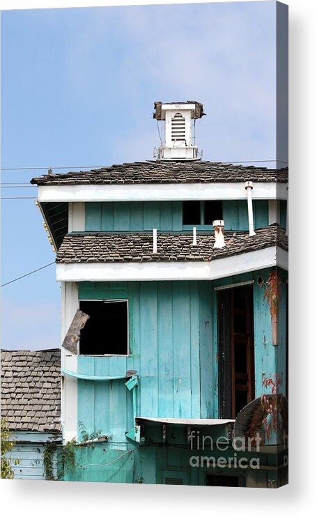 Abandoned Acrylic Print featuring the photograph Abandoned House by Henrik Lehnerer