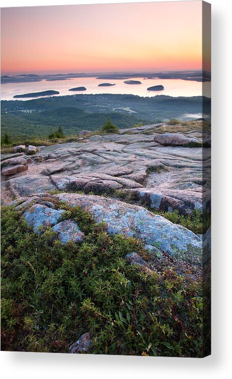 Maine Acrylic Print featuring the photograph Acadia Morning by Patrick Downey