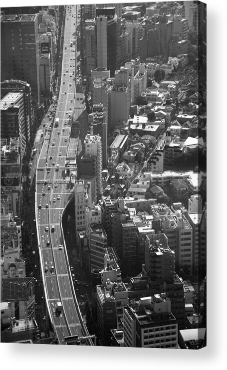 Tokyo Acrylic Print featuring the photograph Afternoon Above Tokyo by Brad Brizek