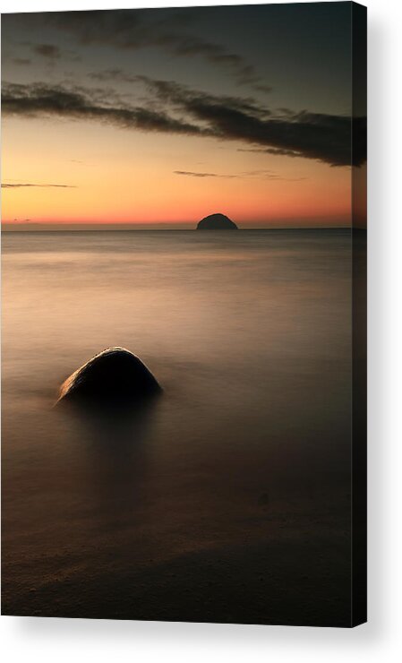 Sunset Acrylic Print featuring the photograph Ailsa Craig Sunset by Grant Glendinning
