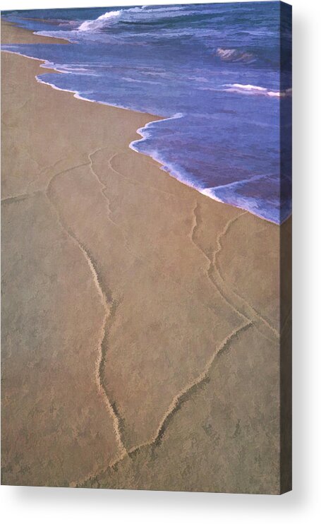 Surf Acrylic Print featuring the photograph All Roads Lead To The Sea by Gary Slawsky