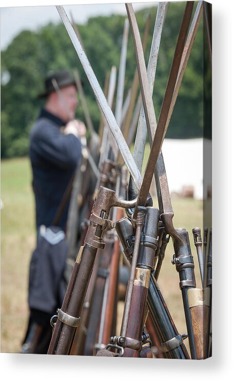 Usa Acrylic Print featuring the photograph American Civil War by All Around The World