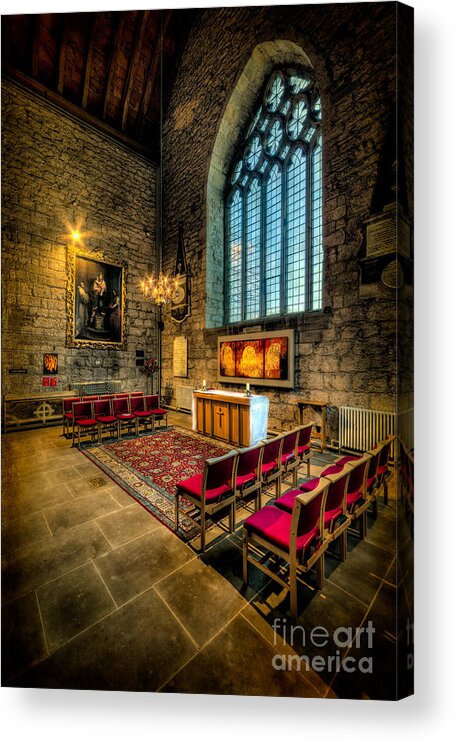 British Acrylic Print featuring the photograph Ancient Cathedral by Adrian Evans