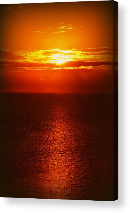 Sunset Acrylic Print featuring the photograph Another Beautiful Day... by Tanya Tanski