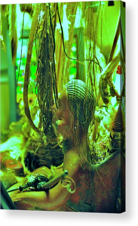 Native American Acrylic Print featuring the photograph Awakened by Kicking Bear Productions