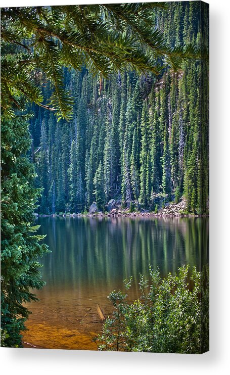 Landscape Acrylic Print featuring the photograph Beaver Lake by James Woody