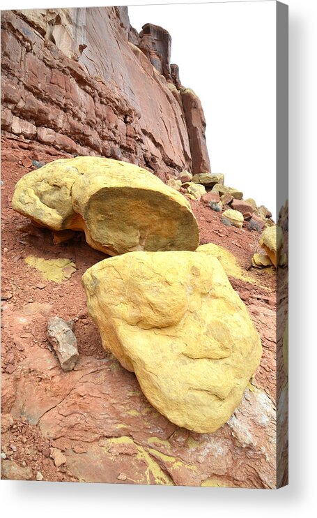 Arches National Park Acrylic Print featuring the photograph Behind the Scenes at Arches by Ray Mathis