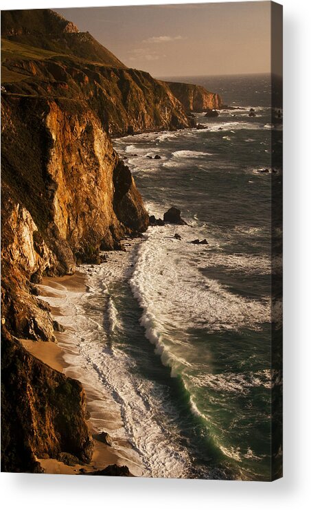 Photography Acrylic Print featuring the photograph Big Sur Coast by Lee Kirchhevel