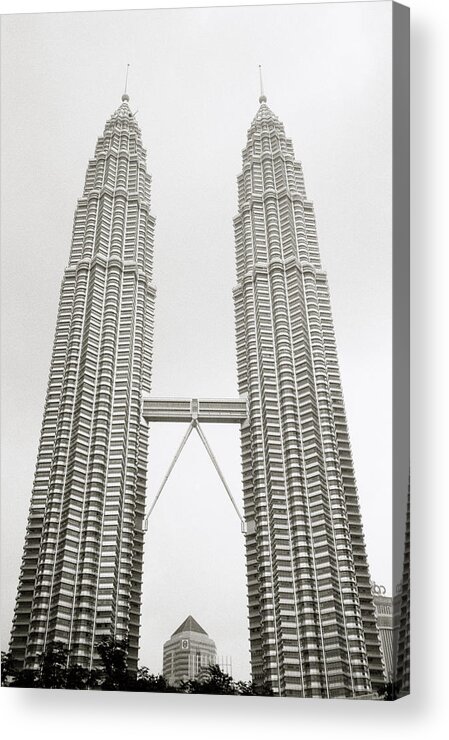 Petronas Towers Acrylic Print featuring the photograph Brave New World by Shaun Higson