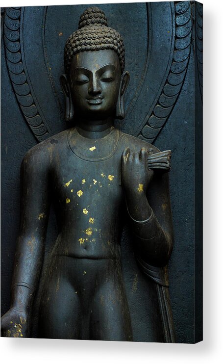 Statue Acrylic Print featuring the photograph Buddha Statue by Picturegarden