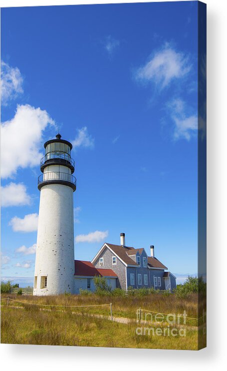 Lighhouse Acrylic Print featuring the photograph Cape Cod Lighthouse by Diane Diederich