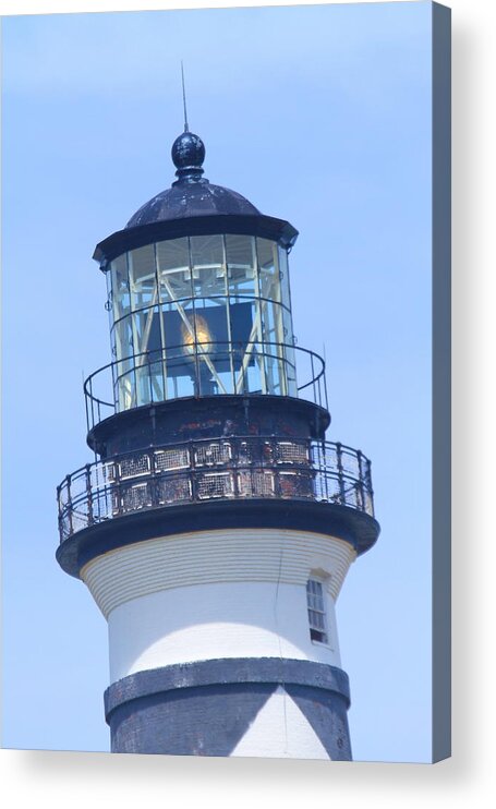 Lighthouse Acrylic Print featuring the photograph Cape Lookout Light 2014 15 by Cathy Lindsey