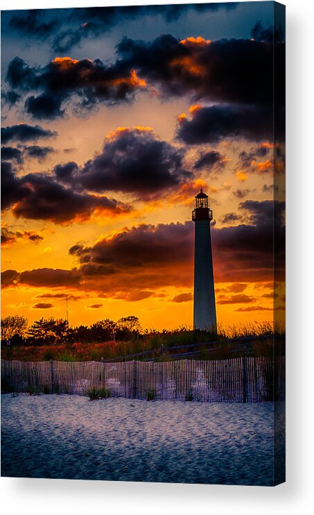 Cape Acrylic Print featuring the photograph Capes Burning by Scott Wyatt