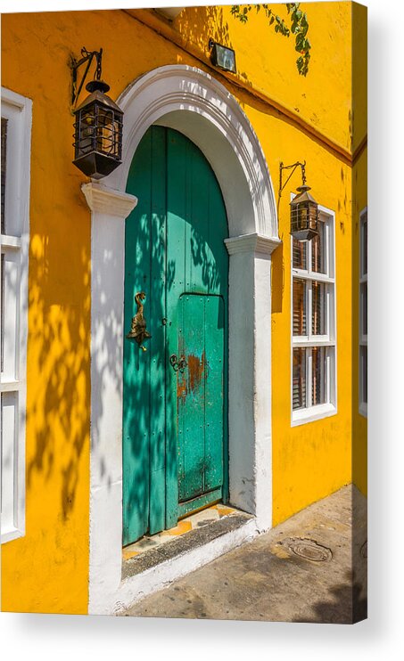 Arch Acrylic Print featuring the photograph Cartagena by Chris Taylor