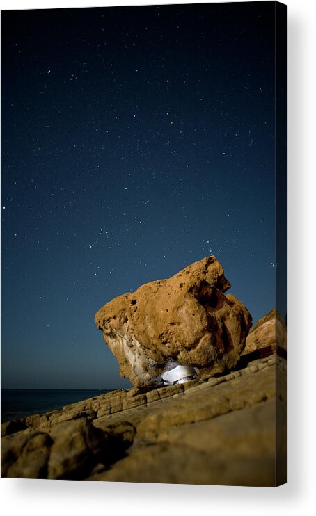 Tranquility Acrylic Print featuring the photograph Cave by Alexwittphotography