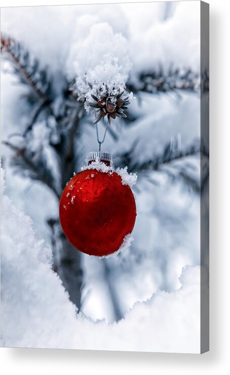 Christmas Acrylic Print featuring the photograph Christmas Tree by Joana Kruse