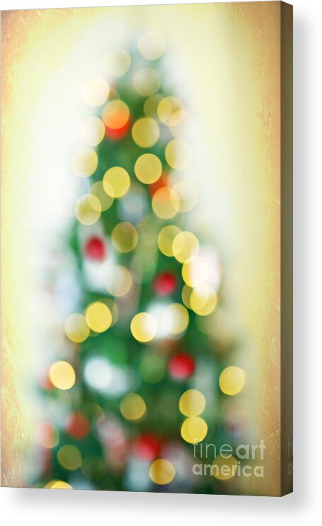 Christmas Tree Acrylic Print featuring the photograph Christmas Tree by Kim Fearheiley