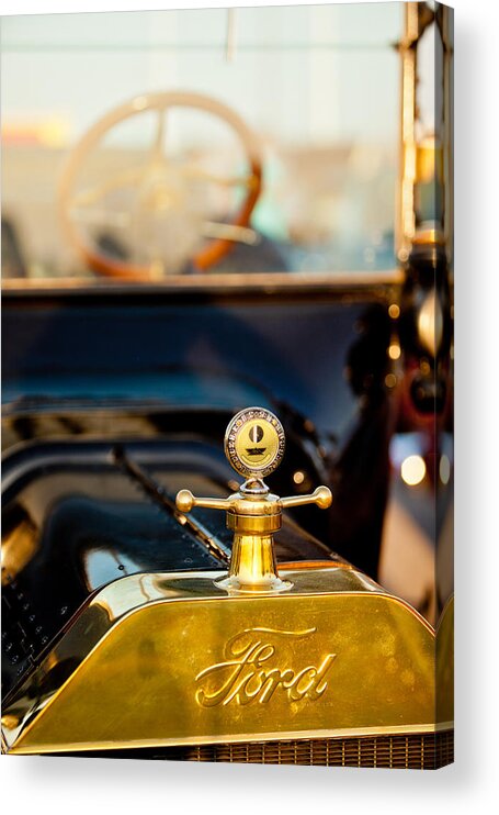 Ford Acrylic Print featuring the photograph Classic T by Melinda Ledsome
