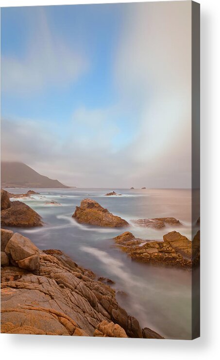 American Landscapes Acrylic Print featuring the photograph Clearing Fog by Jonathan Nguyen