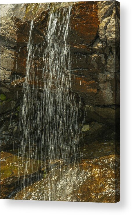 Landscape Acrylic Print featuring the photograph Cold Shower by John and Julie Black