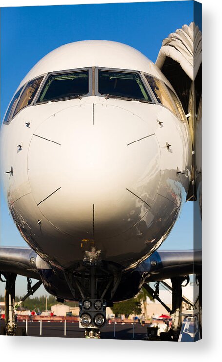 Aerospace Acrylic Print featuring the photograph Commercial Airliner by Raul Rodriguez