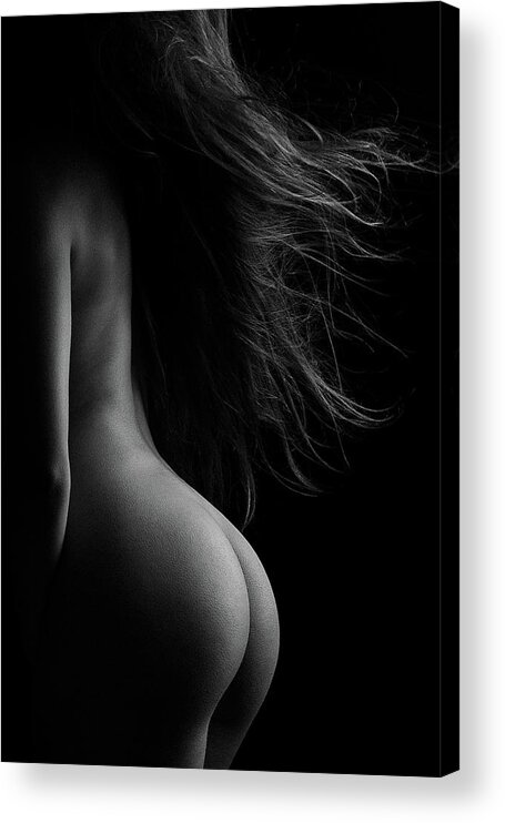 Sensual Acrylic Print featuring the photograph Curves by Martin Krystynek, Qep